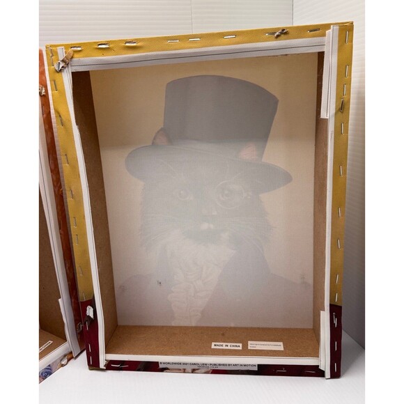 CAROL LEW 2 Two Cats Prints (14 x 11) by Art In Motion (Bx X) - Picture 5 of 8